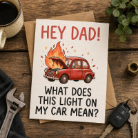 « Papa, que signifie ce voyant sur ma voiture ? »C