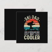 Invitation Papa Ski (Devant / Derrière)