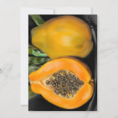 Invitation Papaya Gecko (Devant)