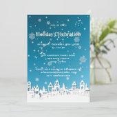 Invitation Papercut La Nuit Avant Noël | Fêtes (Debout devant)