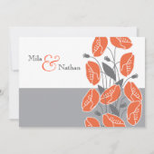 Invitation Papes rouges (Dos)