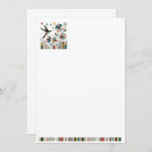 Invitation papeterie décorative (Devant / Derrière)