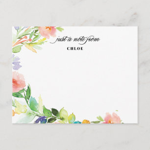 Invitation Papeterie personnalisée par   florale d'auvent de