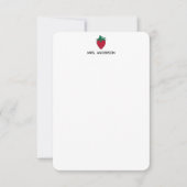 Invitation Papeterie personnalisée pour enseignant (Devant)