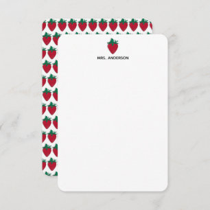 Invitation Papeterie personnalisée pour enseignant