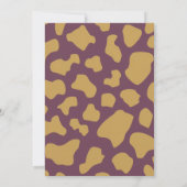 Invitation Papier à papier à papier à albums à papier à papie (Dos)