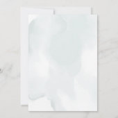 Invitation Papier Aquarelle Rustique Eucalyptus Verdure Enreg (Dos)