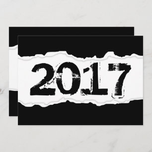 Invitation Papier déchiré en 2017