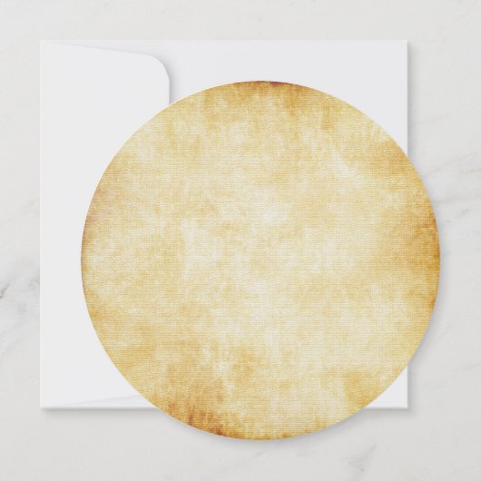 Invitation Papier parcheminé de l'arrière - plan | (Dos)