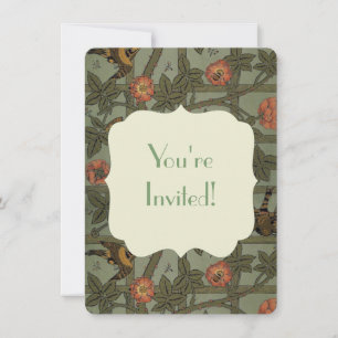 Invitation Papier peint à motif treillis de William Morris