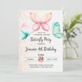 Invitation papillon (Debout devant)