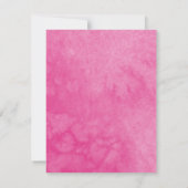 Invitation Papillon Chaud Bow Floral espagnol Quinceanera (Dos)