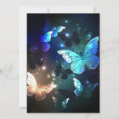 Invitation Papillon de nuit (Devant)