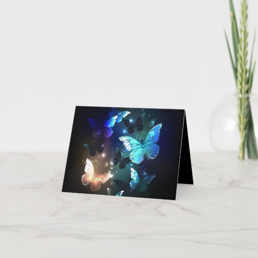 Invitation Papillon de nuit (Devant)