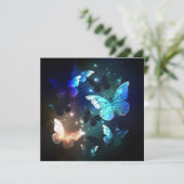 Invitation Papillon de nuit voltigeant (Debout devant)