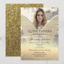 Papillon Doré Photo Quinceañera