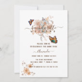 Invitation Papillon Élégant Art Groovy Week-end de Bacheloret (Devant)