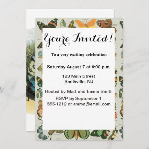 Invitation Papillon Elf Art Cute Elves Papillons