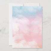 Invitation Papillon esthétique rêve nuptiale douche (Dos)