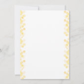 Invitation Papillon indien hindou Mariage Ganesha (Dos)