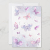 Invitation Papillon Invitation Anniversaire Papill (Dos)