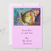 INVITATION PAPILLON MAGIQUE (Dos)