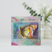 INVITATION PAPILLON MAGIQUE (Debout devant)