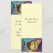 INVITATION PAPILLON MAGIQUE (Devant / Derrière)