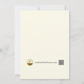 Invitation Papillon rose (Dos)