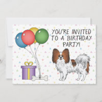 Papillon Sable Rouge Chien Mignon et Heureux - Ann
