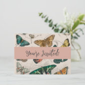 Invitation Papillons Collection Antique Papillons (Debout devant)
