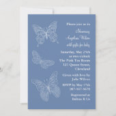 Invitation Papillons de Filigree (Devant)