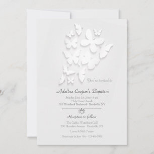 Invitation Papillons de Papier