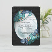 Invitation Papillons du Paradis/Tropical Turquoise Splash (Debout devant)