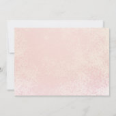 Invitation Papillons Floral Princess Photo 4e anniversaire (Dos)