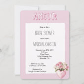 Invitation Papillons libellules Stripes Fête des mariées (Devant)