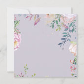 Invitation Pâques adorables (Dos)