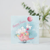 Invitation Pâques adorables (Debout devant)