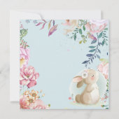 Invitation Pâques adorables (Dos)