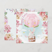 Invitation Pâques adorables (Devant / Derrière)