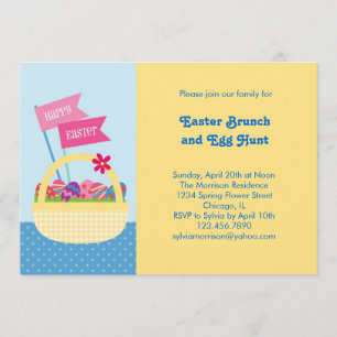 Invitation Pâques Basket
