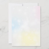 Invitation Pâques d'anniversaire de Bunny (Dos)