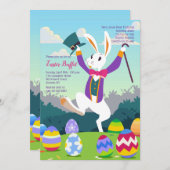 Invitation Pâques de Fluffytail (Devant / Derrière)