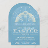 Invitation Pâques ensemble (Devant / Derrière)