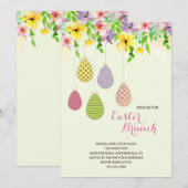 Invitation Pâques est arrivé (Devant / Derrière)