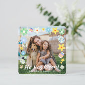 Invitation Pâques Il S'Est Levé (Debout devant)