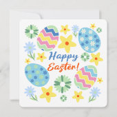 Invitation Pâques Il S'Est Levé (Dos)