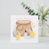 Invitation Pâques mignonnes (Debout devant)