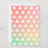 Invitation Pâques moderne (Dos)