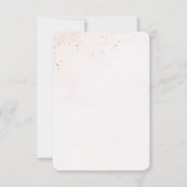 Invitation Pâques Pink Pastel "Un lapin" (Dos)